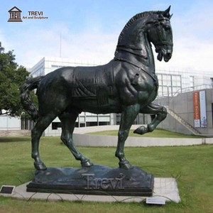 Escultura de Caballo de Bronce de Tamaño Real TREVI en Oferta para Decoración de Exteriores - Product Image 3