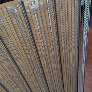 <span class=keywords><strong>Grillage</strong></span> métallique galvanisé, <span class=keywords><strong>grillage</strong></span> nervuré en acier inoxydable pour plâtre, stuc, renforcement du béton, matériaux de construction durables - Product Image 5