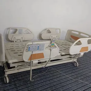 फैक्टरी मूल्य आसान देखभाल समायोज्य नर्सिंग उपकरण क्लिनिक आईसीयू रोगी मैनुअल 3 फ़ंक्शन अस्पताल बिस्तर 2 क्रैंक अस्पताल बिस्तर