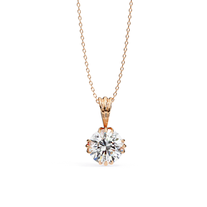 Collar con Colgante Estilo Diamante de Moda para Mujer, Joyería Elegante y Minimalista para Uso Diario, Acabado Brillante y Ligero, Opción de Regalo con Estilo - Product Image 2