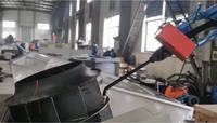 Robot de soudage 6 axes avec moteur PLC, machine de soudage MIG/MAG avec positionneur, charge utile de 6 kg, portée de 1440 mm pour ligne de production automobile