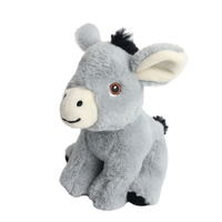 Personnalisable Adorable Eco-Peluche Âne Jouets Retour à la nature Série Super Soft Design OEM/ODM
