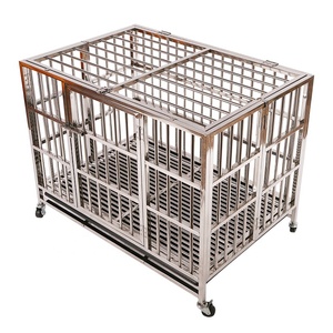 Senxin Pet Strong Manufacturer Stacked Folding <strong>Cheap</strong> Stainless Steel Metal Tube Breeding <strong>Dog</strong> House Pet Cages Large <strong>Kennel</strong> - Product Image 5