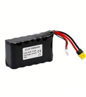 Batterie au lithium Molicel 6S3p 18650 10C 22,2V 8,4Ah 9Ah 10Ah pour drone FPV VANT, quadricoptère UAV