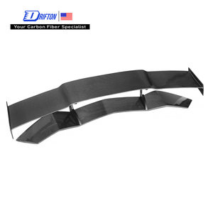 Aileron arrière en fibre de carbone Drifton New avec couvercle de base, tissage 3K/6K/12K pour Lamborghini Aventador LP700 LP740 LP750 2011-2021 - Product Image 1