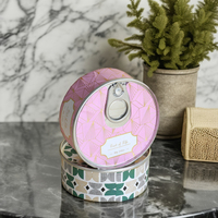 Vente chaude en gros cadeau coloré étain métal arôme cire de soja boîtes pot bougie décor à la maison