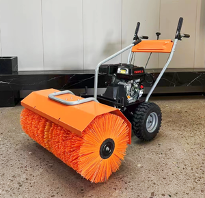 다기능 4 행정 420cc 휘발유 구동 도로 제설기 85cm 작업 폭의 기계 - Product Image 4