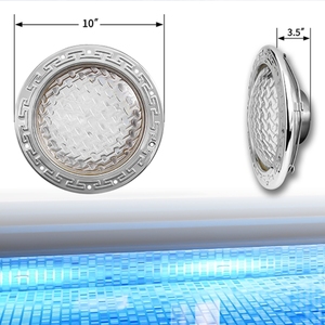 Tinh Chế 50 100 Chân Dây 10 Inch Pentair Intellibrite 5G ec602124 Thay Thế RGB Thay Đổi Màu Sắc IP68 <span class=keywords><strong>LED</strong></span> Dưới Nước Hồ Bơi Đèn - Product Image 2