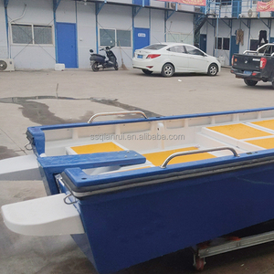Oferta Especial: Bote de Pesca Pequeño de Cubierta Abierta, Casco de Fibra de Vidrio, Fondo Plano, para Recreación, Directo de Fábrica China - Product Image 4