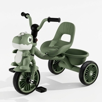 Tricycle haut de gamme pour enfants de 2 à 5 ans, nouveau modèle d'usine, haute qualité, prix bas, vélo à pédales pour bébé, idéal pour la marche en extérieur