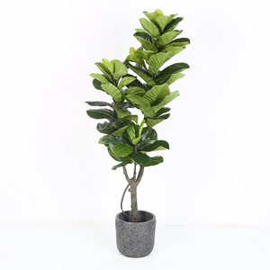 Buena calidad rama comprar árbol artificial ficus lyrata <span class=keywords><strong>bonsai</strong></span> al por mayor violín hoja de higo - Product Image 3