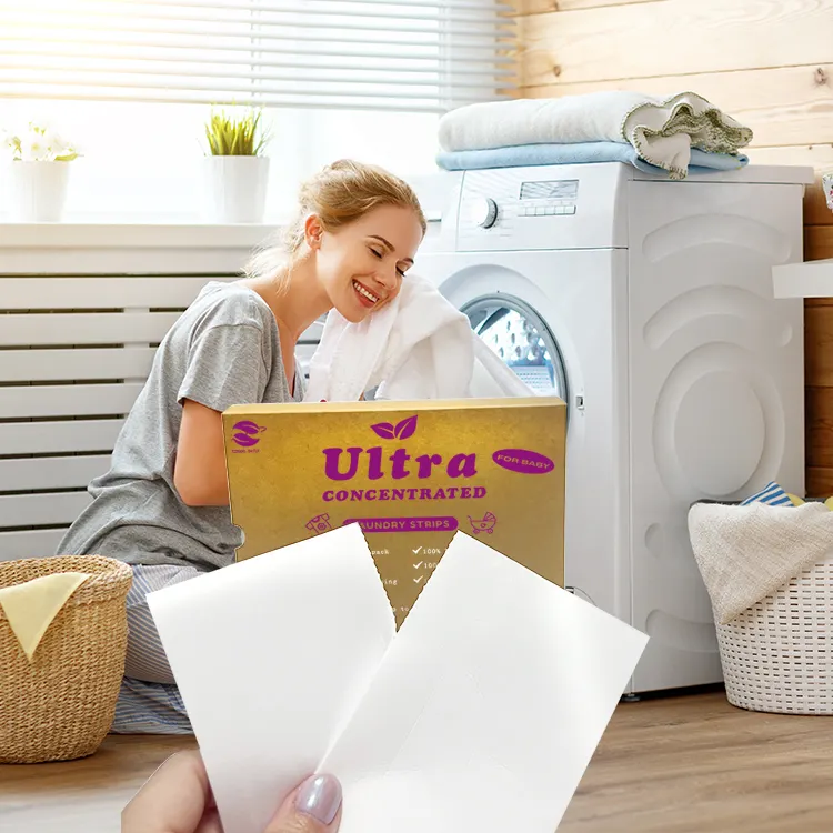 新デザイン低刺激性洗濯シート洗剤洗濯シート環境にやさしい卸売