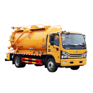 Camion-citerne à aspiration intégrée Dongfeng 10CBM 6 roues de qualité supérieure pour l'entretien des propriétés commerciales - Product Image 1