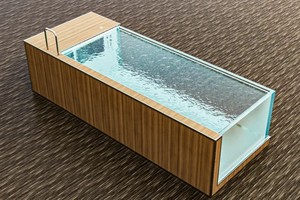 <span class=keywords><strong>Piscine</strong></span> en acrylique transparent personnalisable Swim Spa pour Hotel Villa - Product Image 5