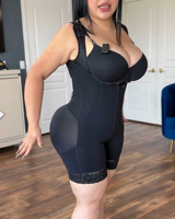 Faja Moldeadora de Bambú de Cintura Alta para Mujer con Logo, Control de Abdomen y Efecto Levanta Glúteos
