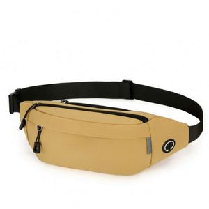 Nouvelle conception de sac banane de sport et de loisirs, sac de poitrine pour la course et le fitness, sac banane personnalisé avec logo pour hommes - Product Image 6