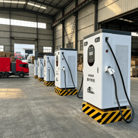 Stations de recharge intelligentes YG 40 kW avec contrôle PLC pour la recharge de véhicules électriques dans les parkings publics commerciaux