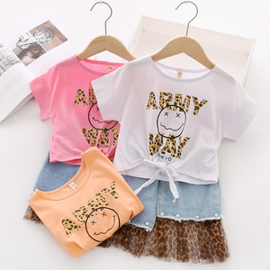 New Modern Princess Baby Girls Dress Set With Heal Denim for Girls Wholesale on Summer From China Supplier - Product Image 4