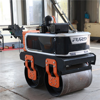 Nouveau Compacteur Routier à Double Tambour Hydraulique Vibratoire Autopropulsé – Prix Compétitif