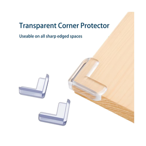 Protector de esquina de silicona <span class=keywords><strong>para</strong></span> tableta de bebé, protector de esquina adhesivo de PVC <span class=keywords><strong>para</strong></span> espacio de cocina, característica protectora - Product Image 5