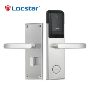 2024 Locstar 8099-MF Locstar Factory RFIDスマートキーカードホテルドアロック、RFIDホテルロックオフラインソフトウェアシステム (モバイル)