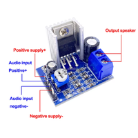 TDA2030A Module 6V 9V 12V Alimentation Unique Audio TDA2030 Amplificateur DIY Circuit Imprimé Numérique