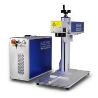 Machine de marquage laser à fibre 30w pour la gravure de claviers et de touches avec source laser Raycus