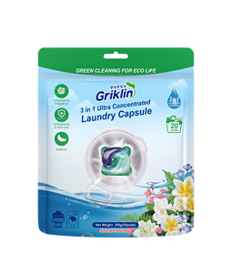 20 штук по 20 г, одноразовые экологичные капсулы для стирки, эффективное удаление пятен, экологически чистые капсулы для стирки белья - Product Image 5