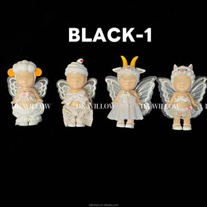 $9.9/4 conjuntos Ropa de moda linda y popular de Instagram y TikTok para colección de figuras mini Sonny Angel - Product Image 6