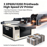Impresora UV FunJar 6090, Impresora Plana con Efecto 3D para Impresión de Etiquetas y Adhesivos Metálicos