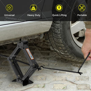 Низкопрофильный небольшой автомобильный домкрат 1,5 тонн Инструменты Складная длинная ручка кривошипно-качалка автомобильный ножничный домкрат - Product Image 5