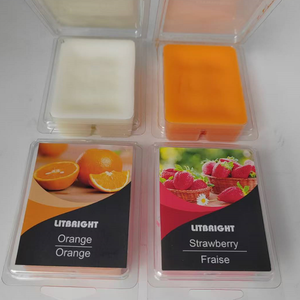 ก้อนขี้ผึ้งถั่วเหลือง6แพ็คที่ให้ความอบอุ่นขี้ผึ้งมีกลิ่นหอมละลายยาวนานก้อนขี้ผึ้งสำหรับให้ความอุ่นเทียนทำกลิ่นหอม - Product Image 5