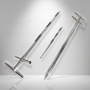 Edelstahl-Pulverprobenehmer für Pharmazeutische Materialprobenahme und Qualitätskontrolle - Product Image 1