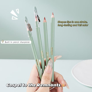 Wholesale Natural Silky Lipliner <b>Pen</b> <b>Waterproof</b> Smudge Proof Long Lasting High Pigmented Vegan Matte CE Certified Makeup Lip - Product Image 4