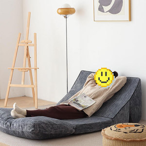 Removable Washable <b>Folding</b> Sofa <b>Bed</b> Foam Filled Square Shape Multifunctional For Bedroom Balcony Adults Children Pets - Product Image 2