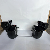 Racepro universel noir moto 23L valises latérales sacoches côté queue boîte supérieure boîte à bagages pour réservoir BWS en vente