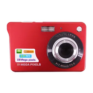 소프트웨어 사용자 정의 고품질 미니 카메라 DC109 2.7K HD 18 메가 픽셀 디지털 귀여운 카메라 자동 활성 초점 비디오 카메라