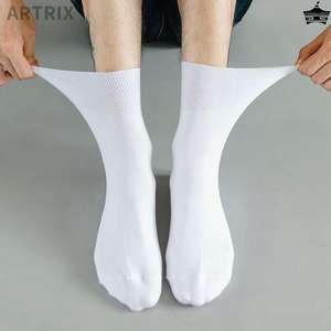 Calzini per il piede diabetici di grandi dimensioni Plus da uomo bocca larga senza elastico per i piedi gonfi anziani e le donne incinte - Product Image 3