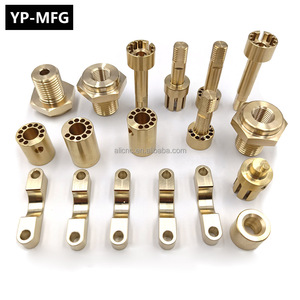 CNC Machined Brass Part Aluminum Parts Customized Brass CNC Turned Parts Turning Machining Custom High Precision CNC Machining - Product Image 3