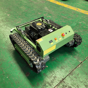 Tondeuse robot mini automatique à chenilles télécommandée à essence de qualité supérieure de Chine, directement de l'usine pour l'agriculture - Product Image 1