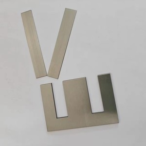 Hoja de hierro de silicio Transformador magnético de acero eléctrico Núcleo de hierro Hoja de acero de silicio EI - Product Image 4
