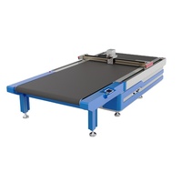 CNC oscillant 1625 Plus tapis de voiture coupeur numérique découpeuse de couteau à plat Vertical