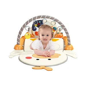 Mới bé giáo dục sớm Playmat đàn piano bàn phím trẻ sơ sinh phòng tập thể dục bò trò chơi Pad đồ chơi Kid Thảm Câu Đố thảm với âm nhạc Giá nhà sử dụng