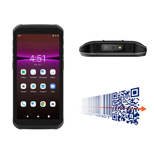 Android PDAs 1D 2D Barcode Scanner PDA Mobile Computer GMS Octra-core 2.0GHz 5.5'' NFC IP68 Bt RIFD Handheld PDA Android