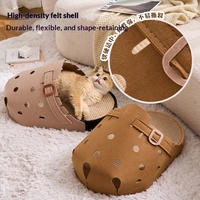 Grand lit-griffoir pour chat en jute, en forme de pantoufle, durable, protection de canapé, pour aiguiser les griffes, fournitures pour animaux de compagnie