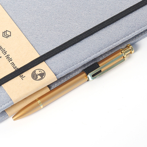 Chất lượng cao tùy chỉnh <span class=keywords><strong>A5</strong></span> có thể tháo rời Bìa sinh thái thân thiện cảm thấy vải linen máy tính xách tay quy hoạch và Tạp Chí cho các trường học - Product Image 6