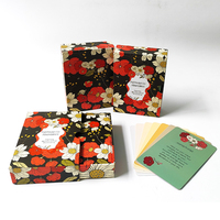 Cartes de positivité personnalisées, cadeau de pleine conscience, encouragement, citations inspirantes, cartes d'affirmation, jeu de cartes