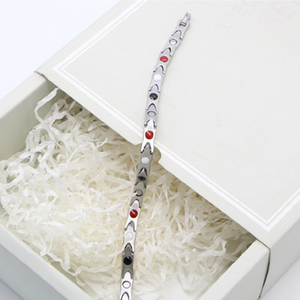 Bracelet Énergétique Quantique, Bracelet Magnétique Énergétique Scalaire Quantique Japonais, Bracelet de Thérapie Magnétique à Ions Négatifs pour la Santé, OEM ODM - Product Image 5