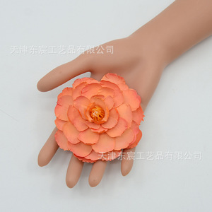 Flores de Loto Artificiales Dongchen Crafts de 9 cm, Base de Flores de Seda, Decoración para Bodas, Accesorios de Fotografía, Decoración del Hogar - Product Image 2