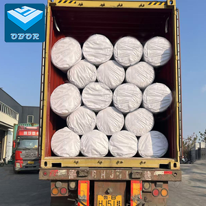 Lámina de geomembrana de HDPE de grado alimenticio de 0.5mm, 0.75mm, 1mm, 1.2mm, 1.5mm, 2mm para revestimiento de estanques, presas, canales, vertederos y proyectos de granjas de camarones - Product Image 6